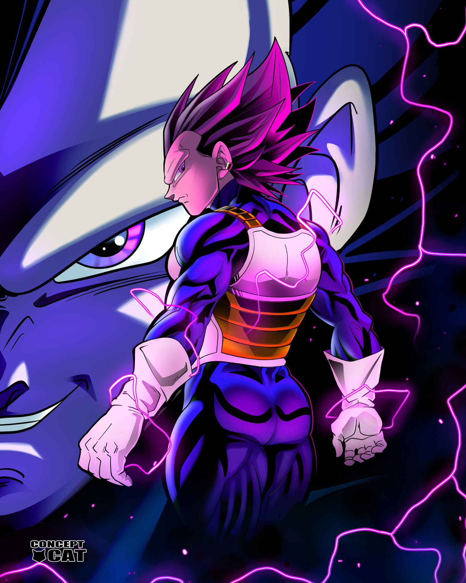 Ultra Ego Vegeta - Commission for Christopher Sabat